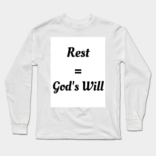 Rest Long Sleeve T-Shirt